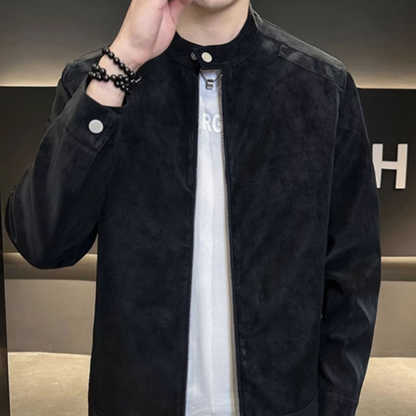 Refined Suede Leather Jacket