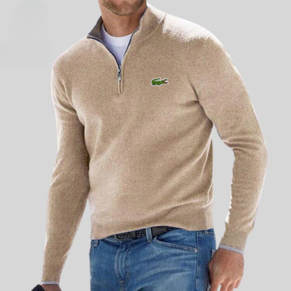 Half-Zipped Sweater