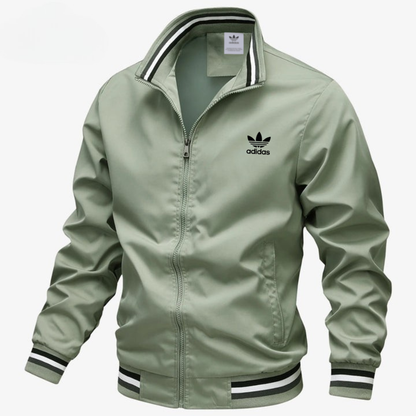 Elevated Casual Men's Bomber Jacket