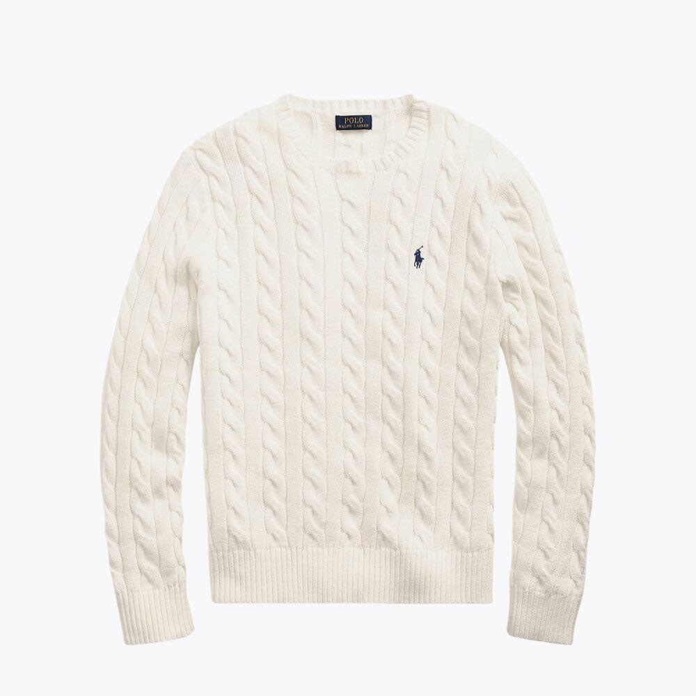 Luxurious Classic Knit Crewneck Sweater