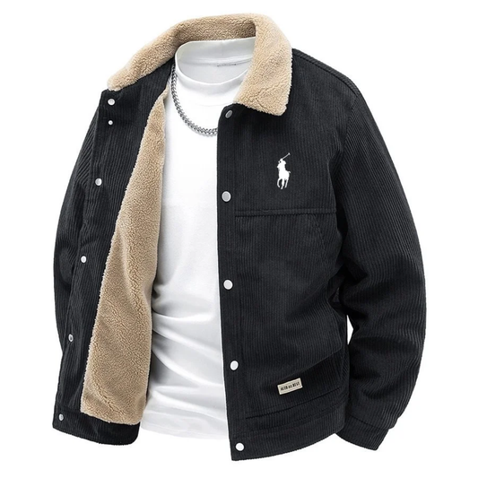 Premium Corduroy Sherpa-Lined Jacket