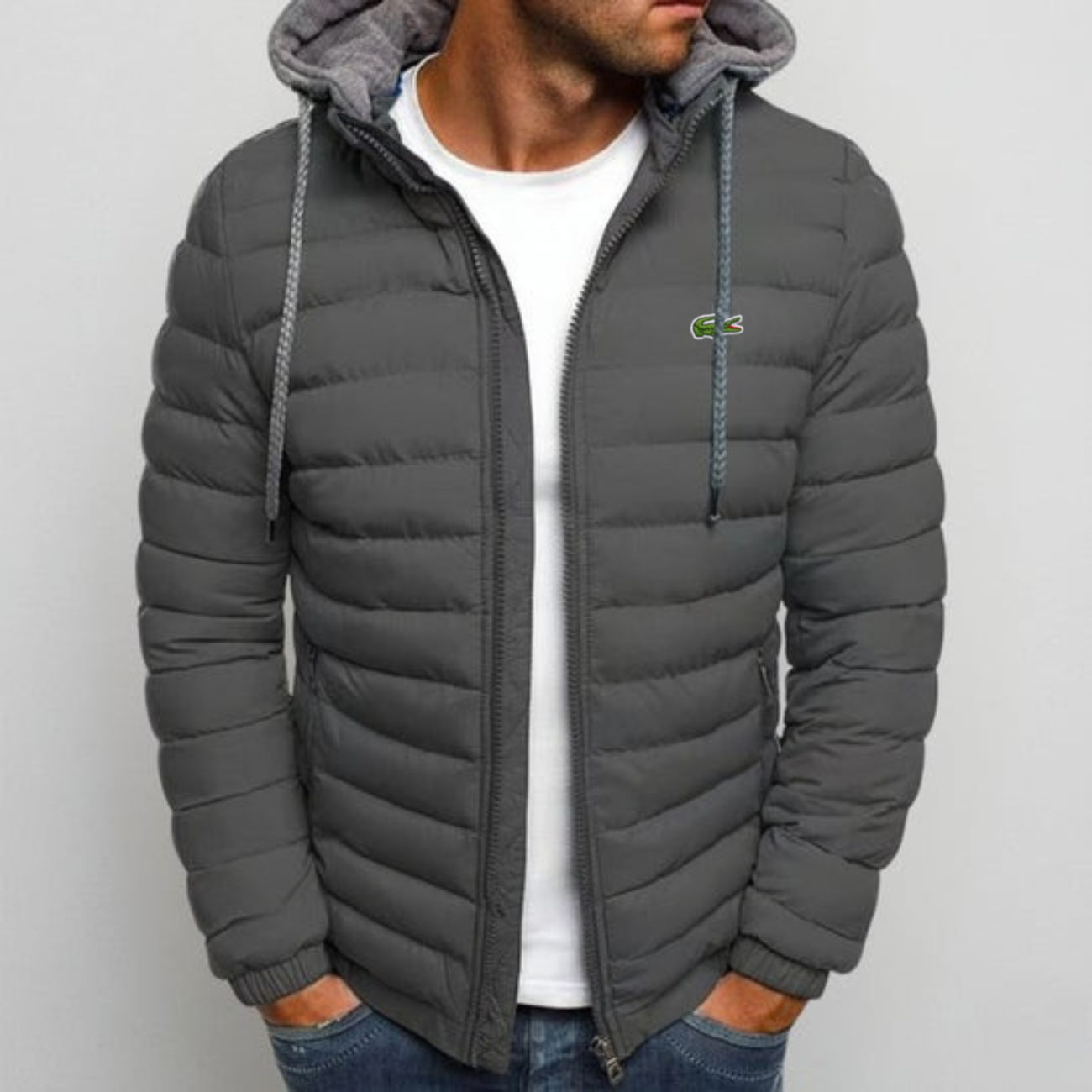 Hooded Down-Filled Puffer Jacket