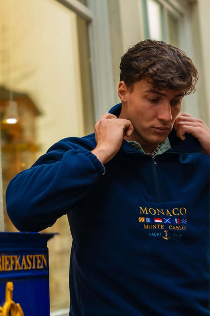 Monte Carlo Vintage Quarter Zip