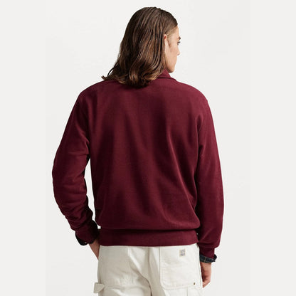 Loopback Fleece Collared Luxury Sweatshirt
