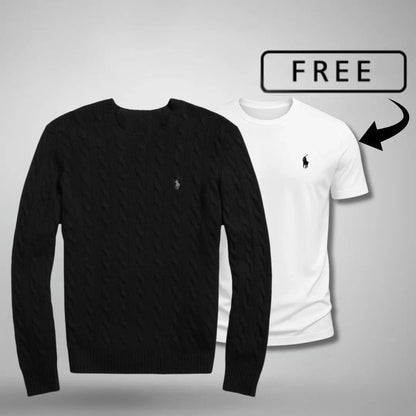 Premium Sweater + Complimentary T-Shirt