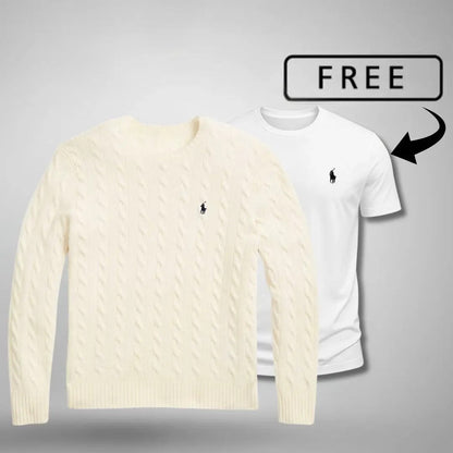 Premium Sweater + Complimentary T-Shirt