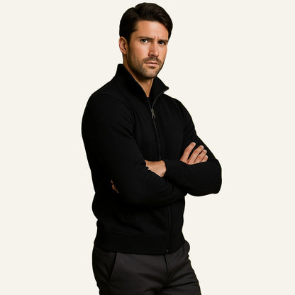 Men's High-Collar Tailored Jacket