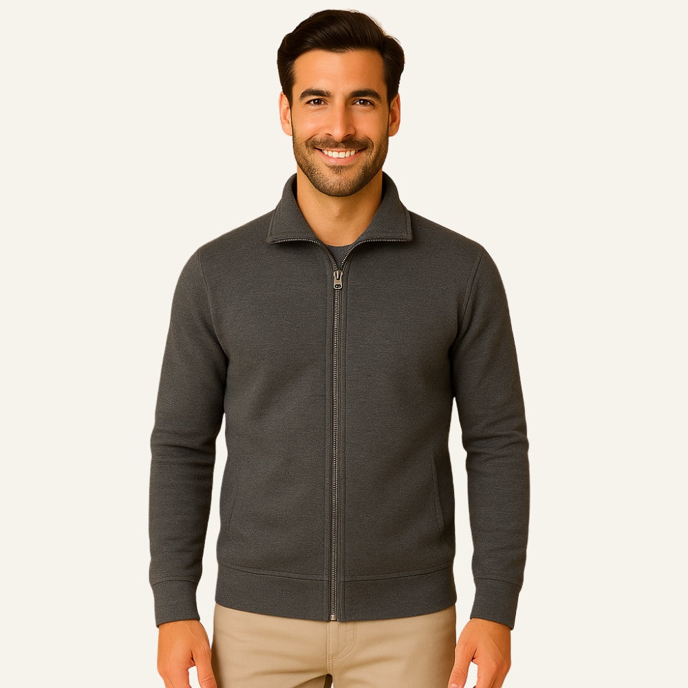 Men's High-Collar Tailored Jacket