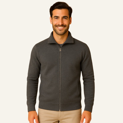 Men's High-Collar Tailored Jacket