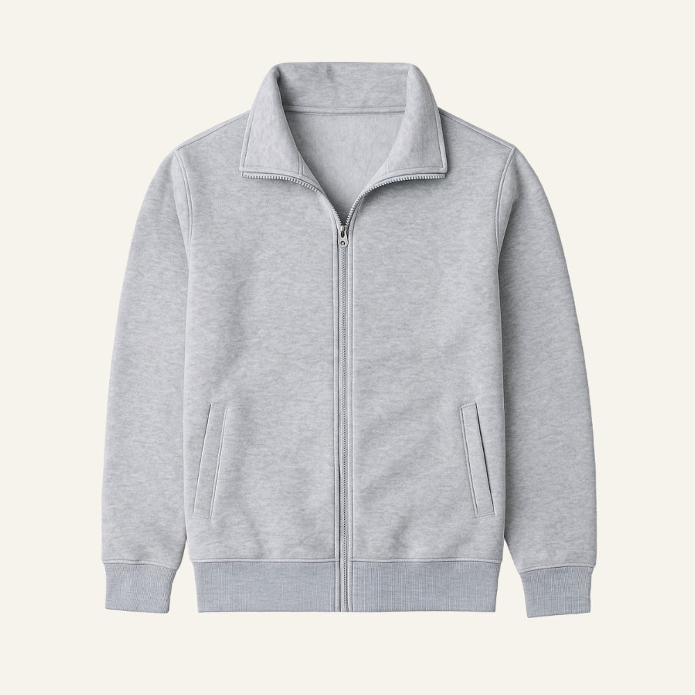 Men's High-Collar Tailored Jacket