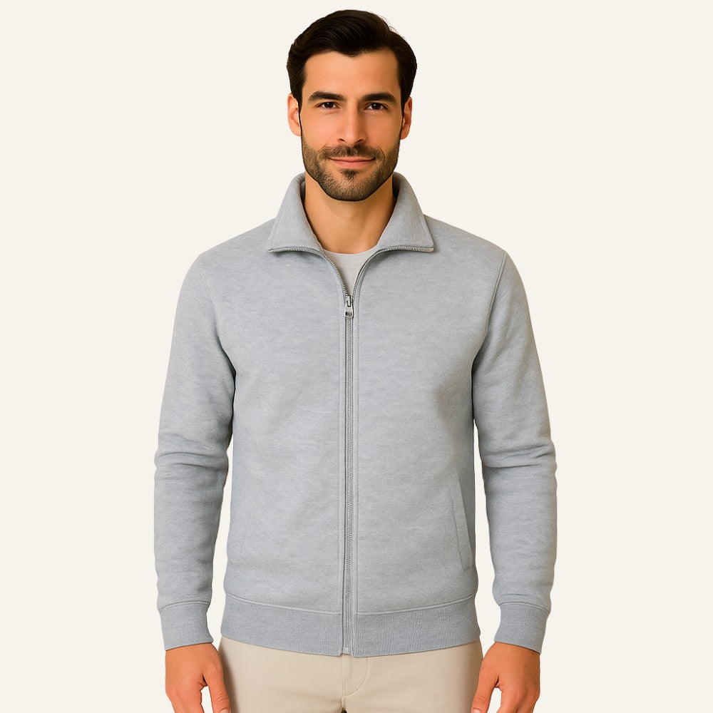 Men's High-Collar Tailored Jacket