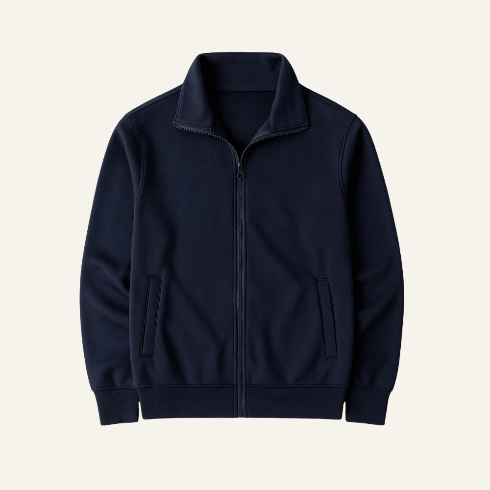 Men's High-Collar Tailored Jacket