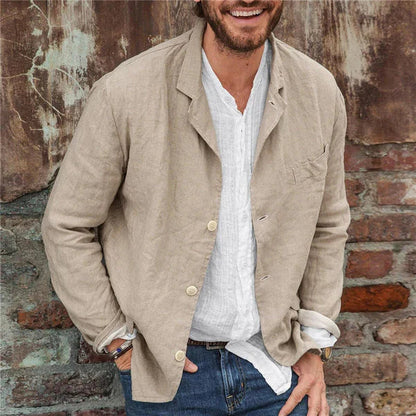 Casual Cotton Blazer