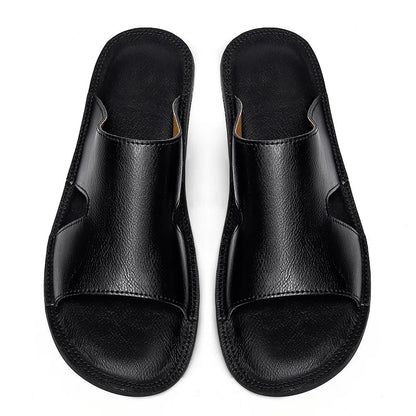 Casual Leather Slippers