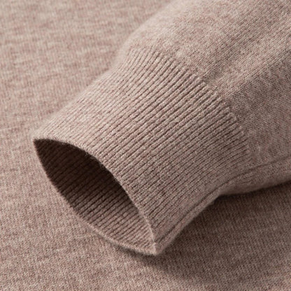 Australian Merino Wool Zip Sweater