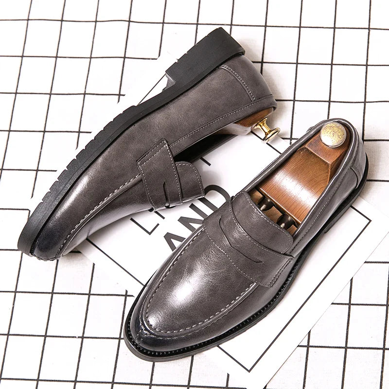 Casual Leather Loafers