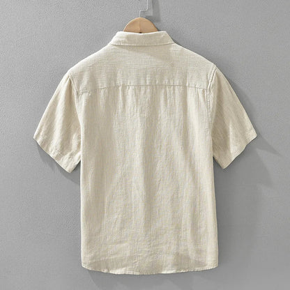 Casual Japanese Linen Shirt