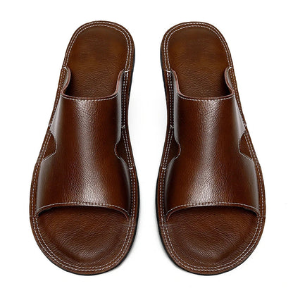 Casual Leather Slippers