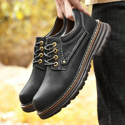 British Style Leather Oxford Shoes