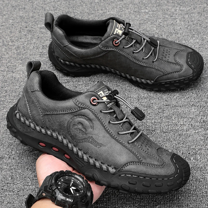 Casual Leather Summer Shoes
