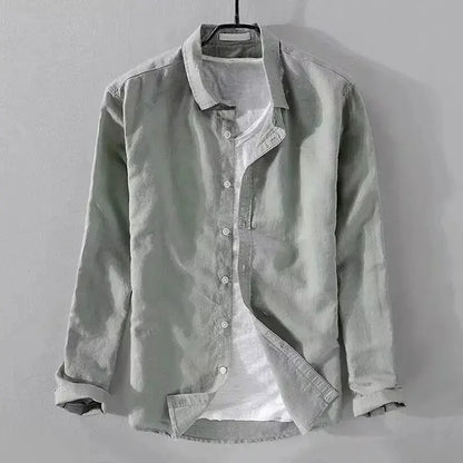 Casual Cotton Linen Shirt