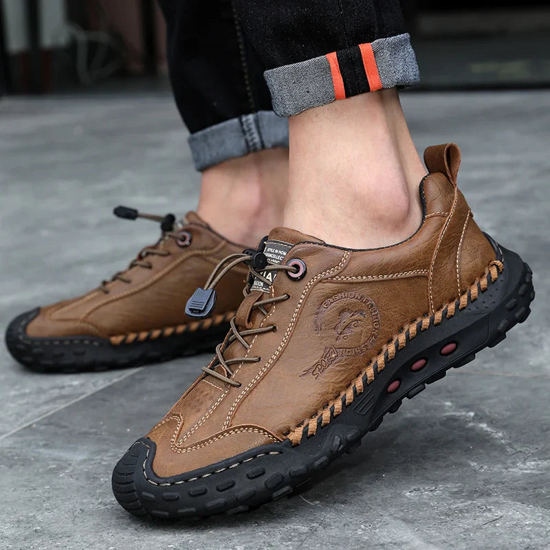 Casual Leather Summer Shoes