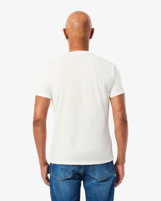 Classic Slim C-Neck T-Shirt in White