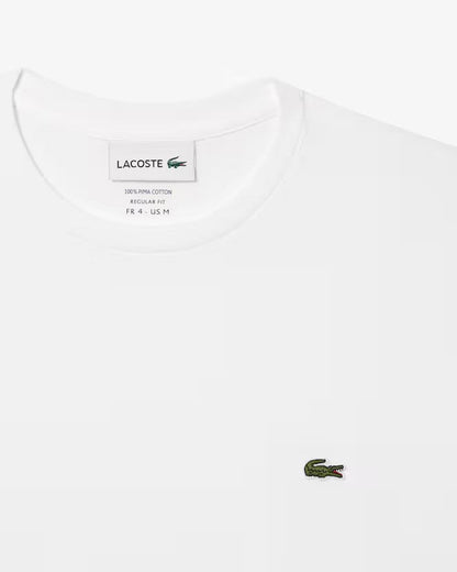 Classic Slim C-Neck T-Shirt in White