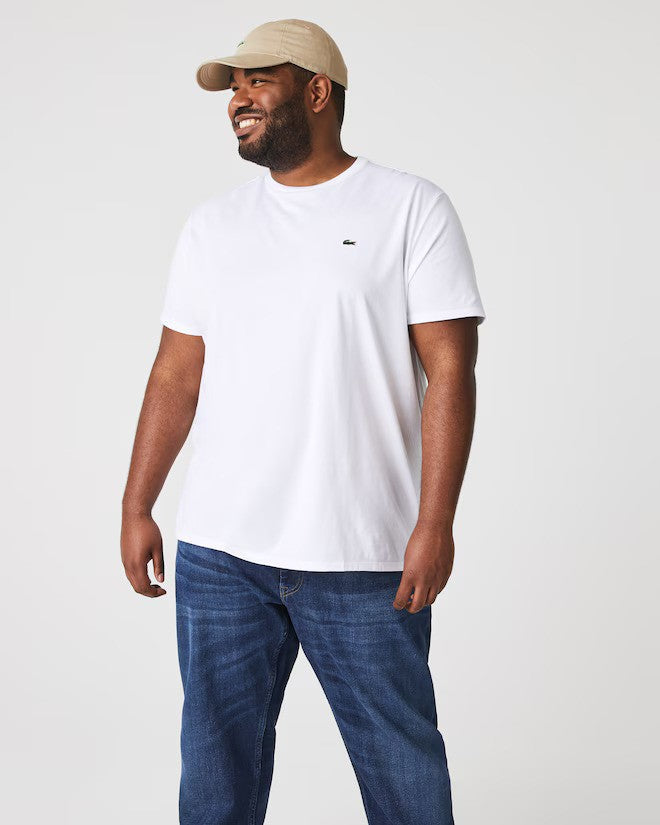 Classic Slim C-Neck T-Shirt in White