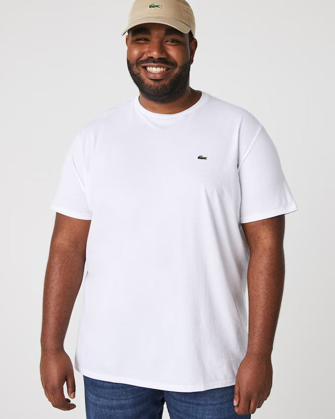 Classic Slim C-Neck T-Shirt in White