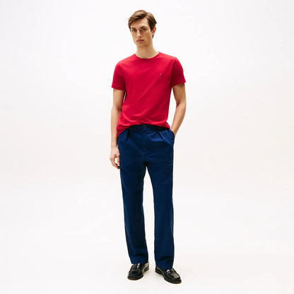 Classic Slim C-Neck T-Shirt - Red