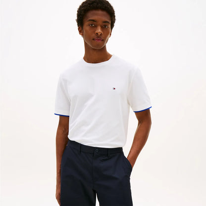 Classic Slim C-Neck T-Shirt - White
