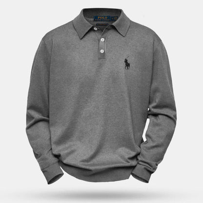 Luxe Wool Knit Crewneck Sweater