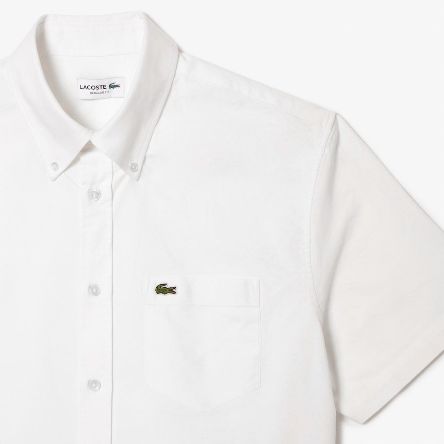 Short-Sleeved Oxford Shirt
