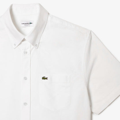 Short-Sleeved Oxford Shirt