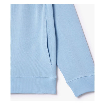 Zippered Stand-up Collar Sweatshirt
