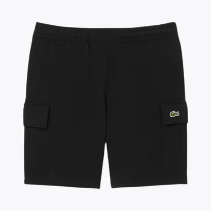 Lc Cotton-Fleece Cargo Shorts
