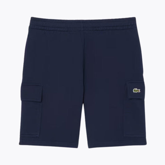 Lc Cotton-Fleece Cargo Shorts