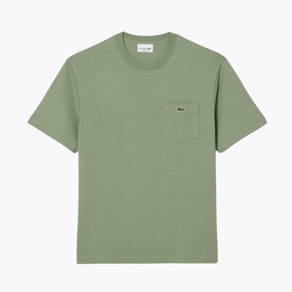 Lc Cotton T-Shirt with Breast Pocket