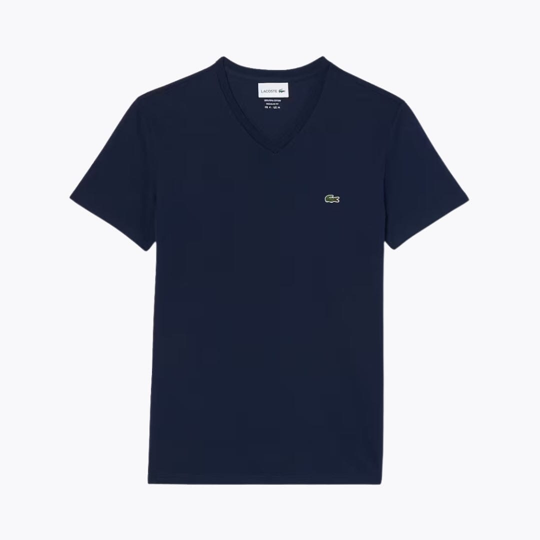 Lc Lightweight Cotton Pima V-Neck T-Shirt