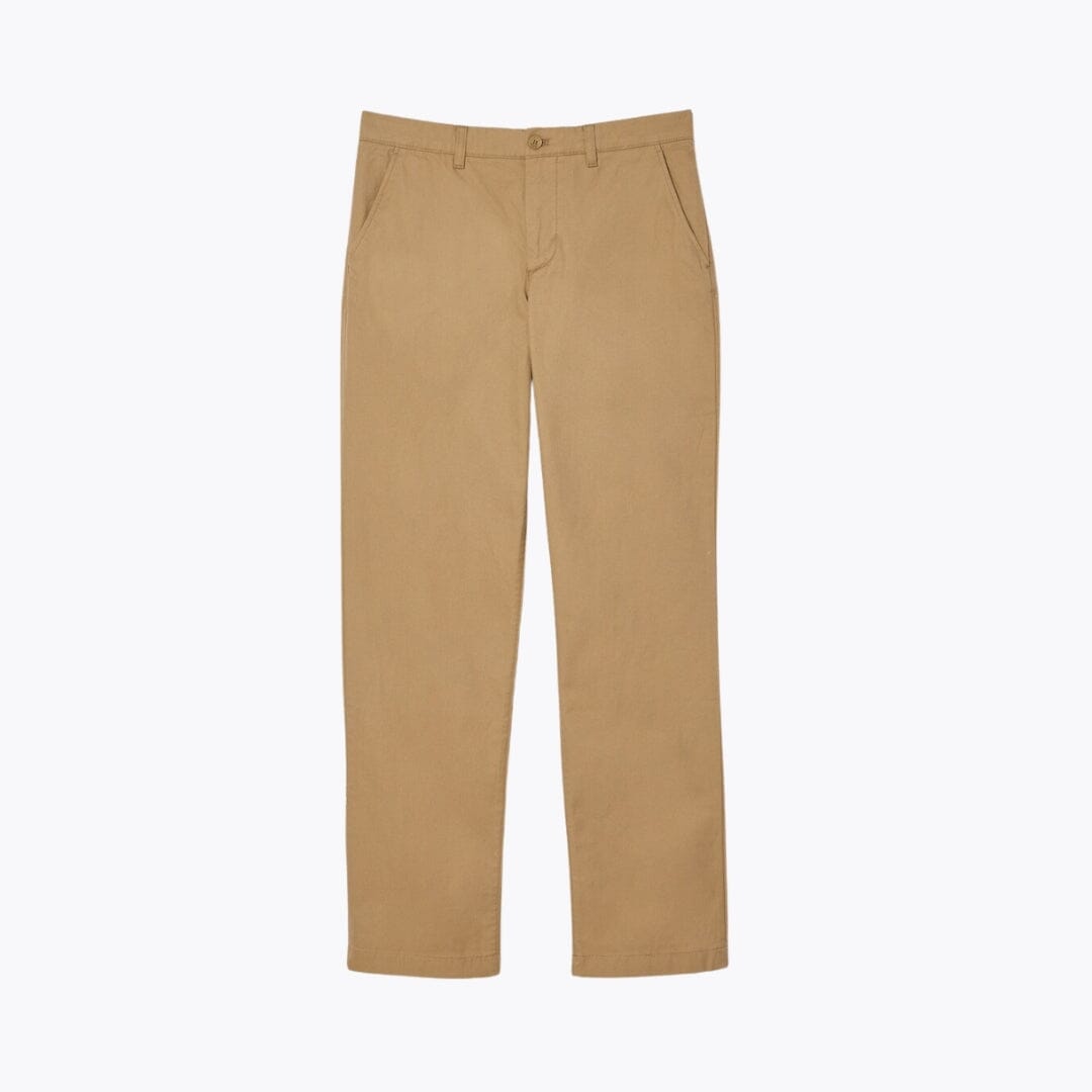 Lc Straight-Fit Cotton Twill Trousers