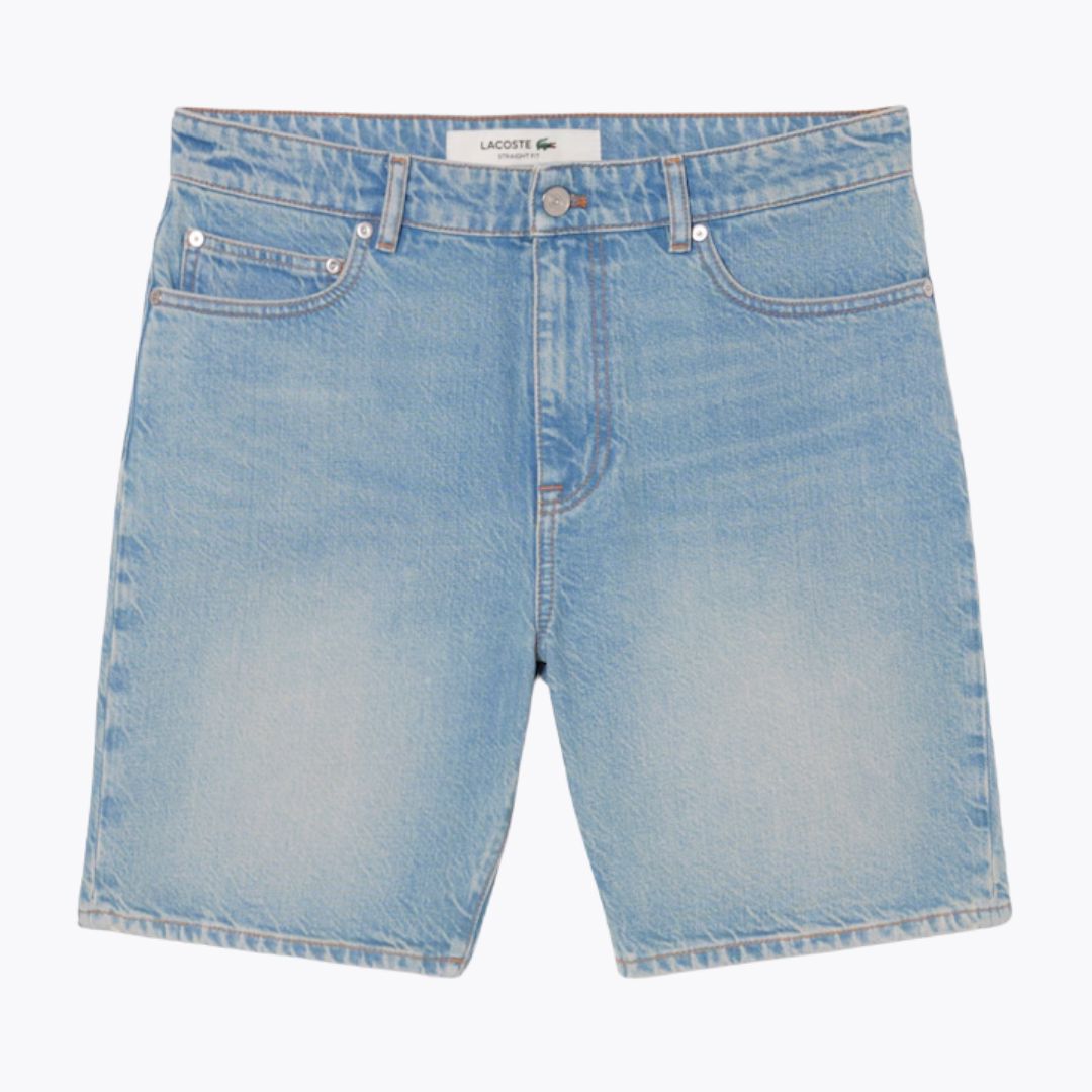 Lc Straight-Fit Denim Bermuda Shorts