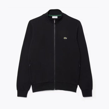 Lc Luxe Zip-up High-Neck Fleece Sweatshirt