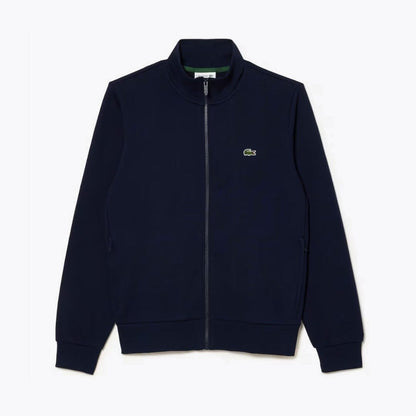 Lc Luxe Zip-up High-Neck Fleece Sweatshirt