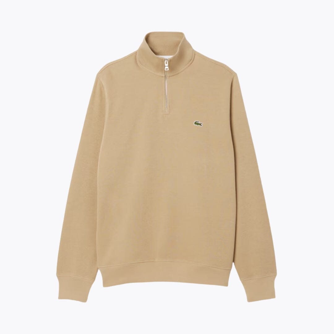 Lc Luxe Zip-up High-Neck Sweatshirt