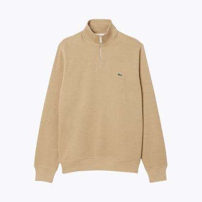 Lc Luxe Zip-up High-Neck Sweatshirt