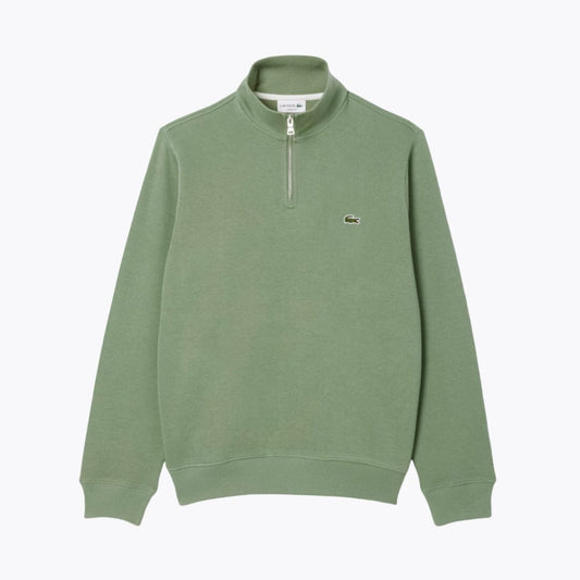 Lc Luxe Zip-up High-Neck Sweatshirt
