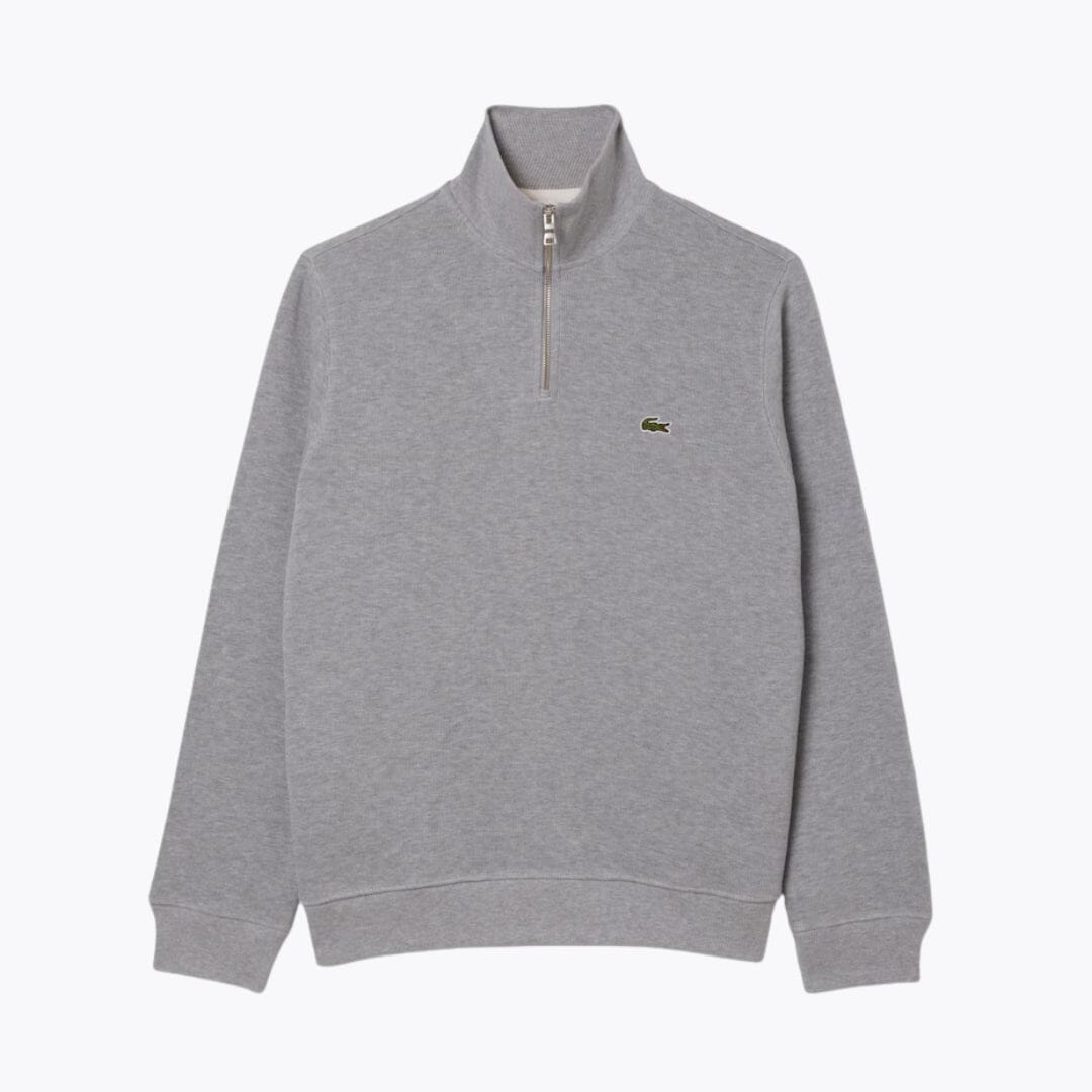 Lc Luxe Zip-up High-Neck Sweatshirt