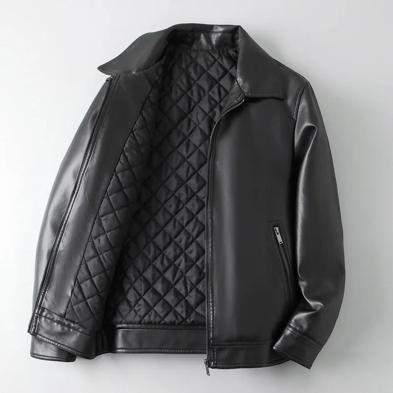 Casual Business Leather Jacket