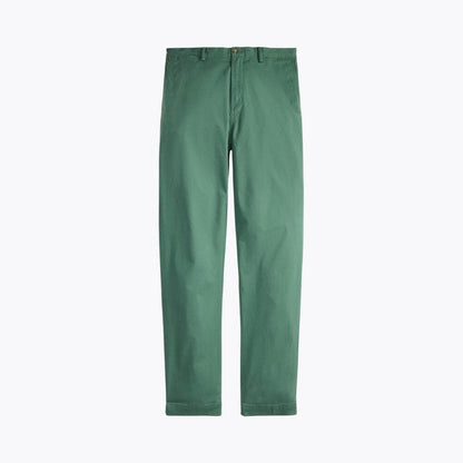 Tailored Classic Fit Washed Cotton Chino Pants